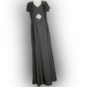 Keyhole Detail Dress | Floor-length Maxi | NWT SIZE XL